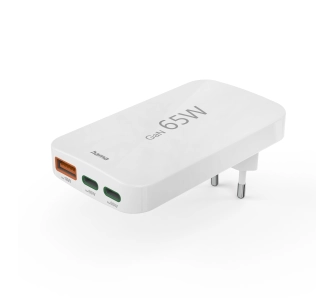 Ładowarka sieciowa Hama GaN 65W 2 x USB-C 1 x USB-A B