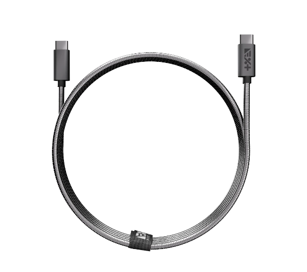 NEXT ONE USB-C do USB-C Metallic 1,2m Szary
