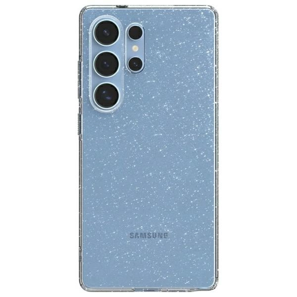 Etui Spigen Liquid Crystal Glitter do Galaxy S25 Ultra Przezroczysty