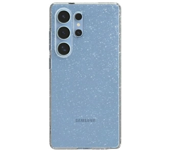 Etui Spigen Liquid Crystal Glitter do Galaxy S25 Ultra Przezroczysty