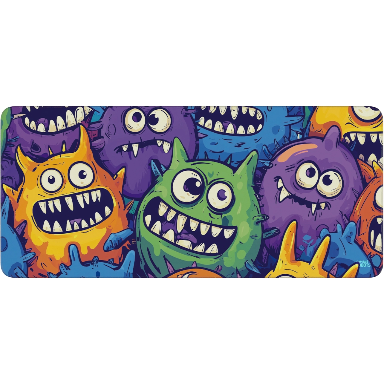 Podkładka Humans+Robots Monsters 90x40