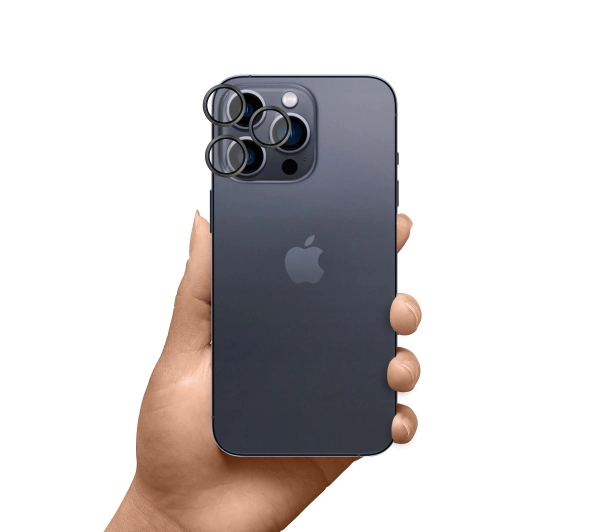 3mk HARDY Lens Protection Pro Titanium Grey do iPhone 16 Pro / 16 Pro Max