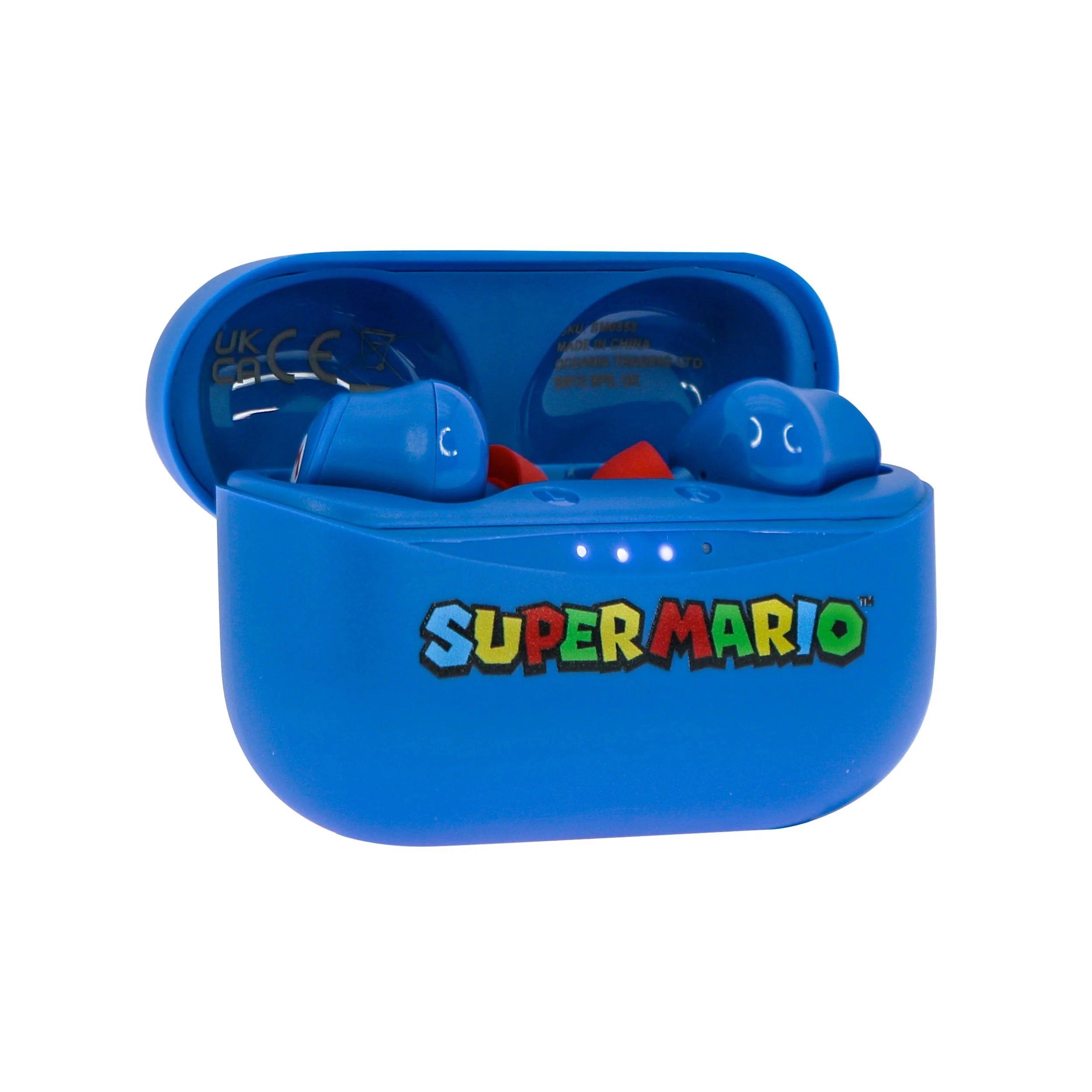 Słuchawki bezprzewodowe OTL Technologies Super Mario TWS Earphones Dla Dzieci Dokanałowe Bluetooth 5.3 Niebieski