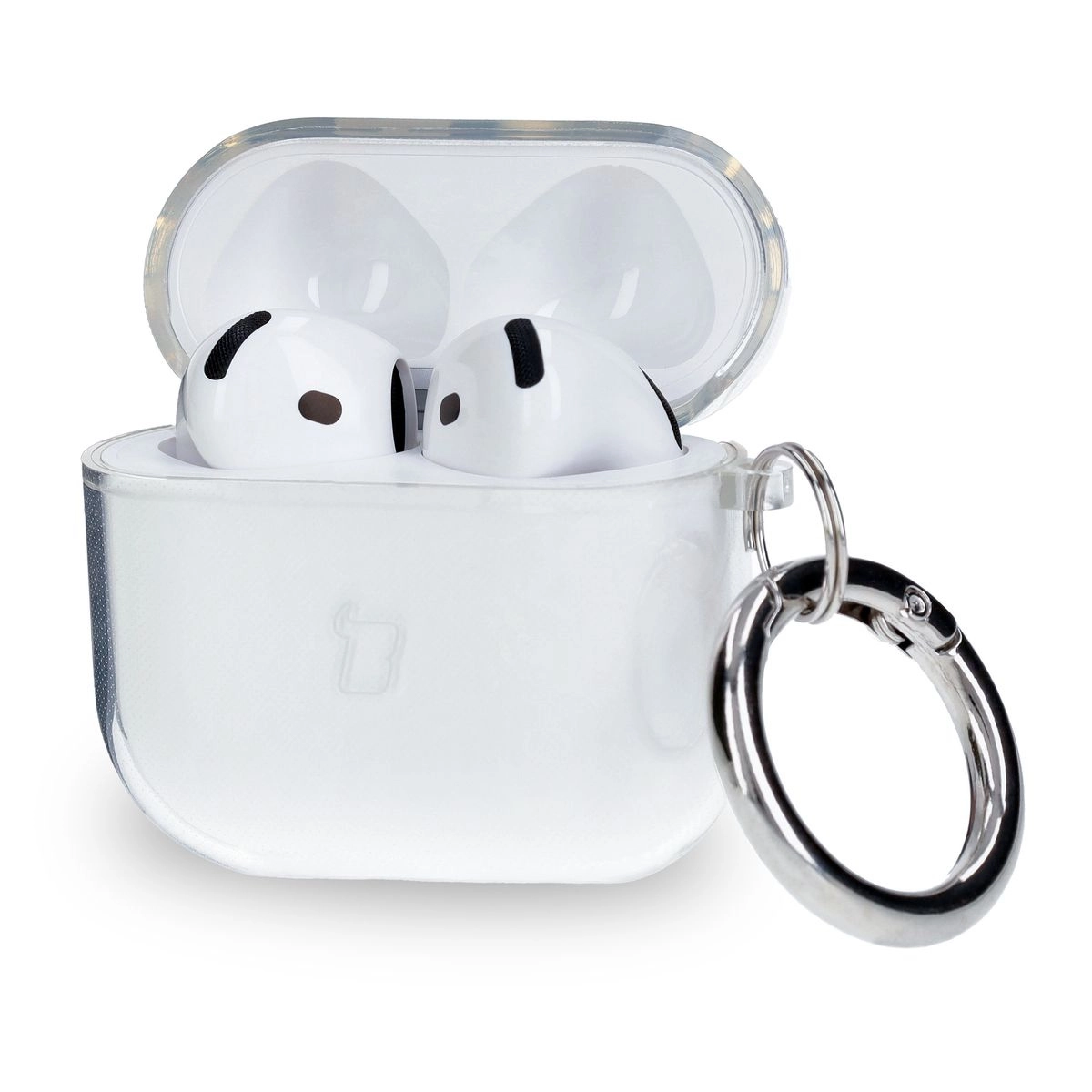 Etui na słuchawki Bizon Case Headphone Clear do AirPods 4 Przeźroczysty