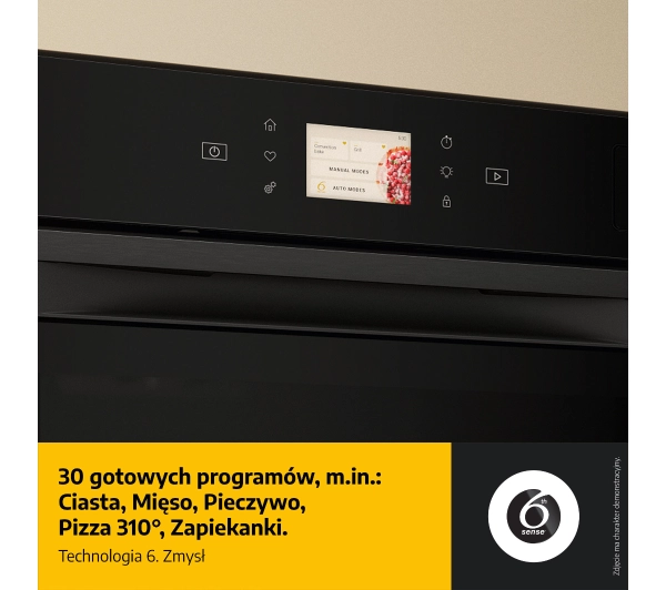 Whirlpool WOI9A8PT2SBA Funkcje AI Pizza 310C Termoobieg AirFry Czarny - Kup na Raty - RRSO 0%