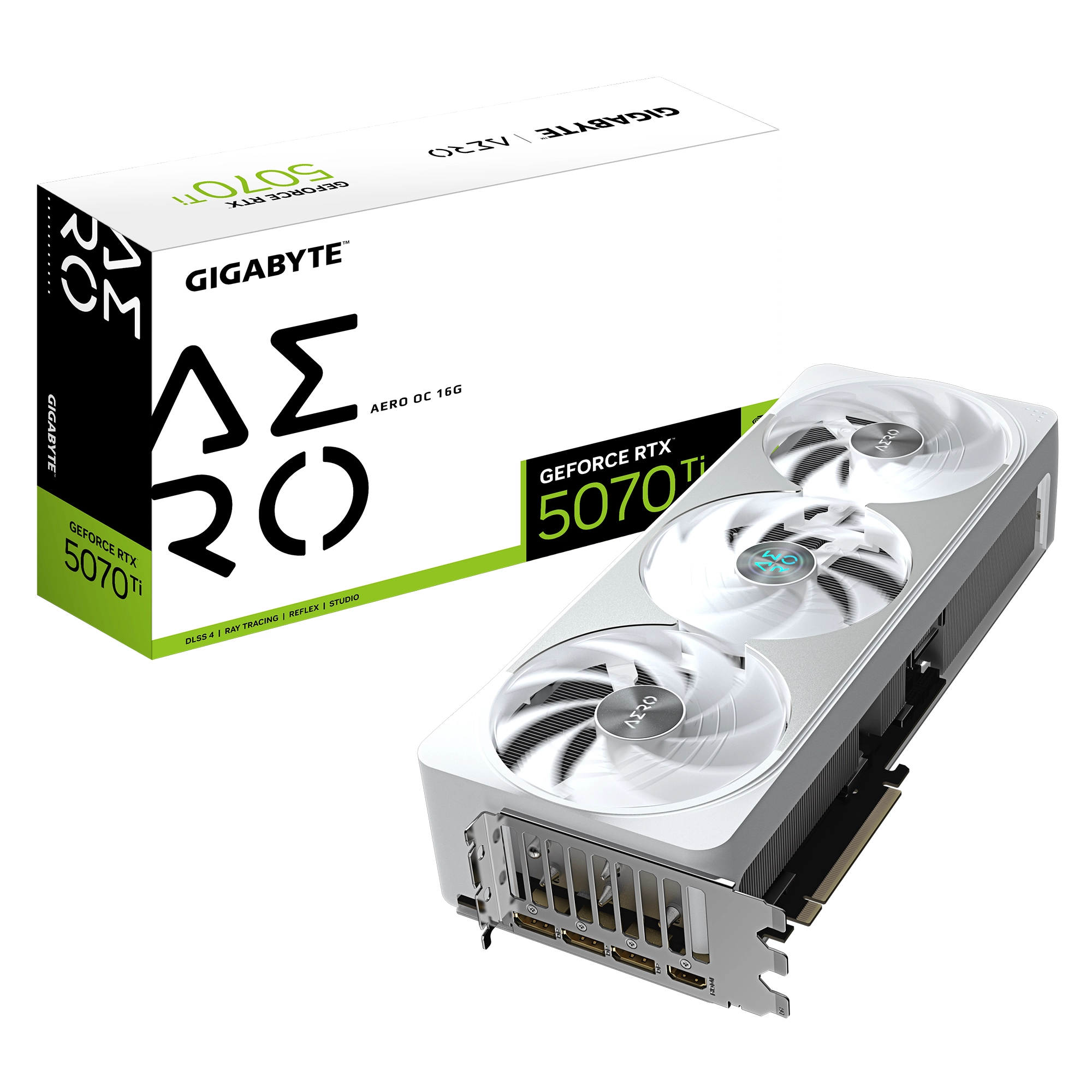 Karta graficzna Gigabyte GeForce RTX 5070 Ti AERO OC 16GB GDDR7 256bit DLSS 4