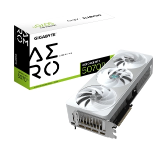 Karta graficzna Gigabyte GeForce RTX 5070 Ti AERO OC 16GB GDDR7 256bit DLSS 4