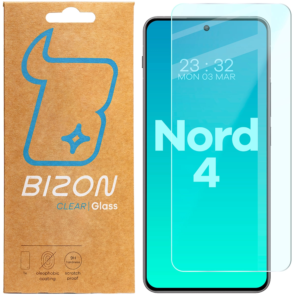Szkło hartowane Bizon Clear 2 do OnePlus Nord 4
