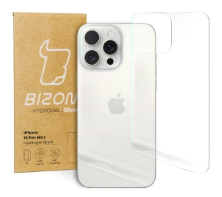 Bizon na tył Hydrogel do iPhone 15 Pro Max 2 sztuki