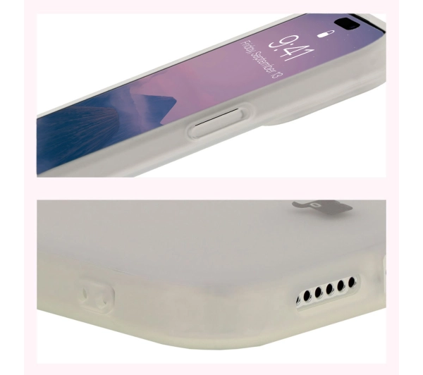 Bizon Angelo do iPhone 15 Pro Max Półprzezroczyste
