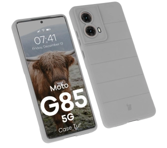 Etui Bizon Tur do Motorola Moto G85 5G Light Grey