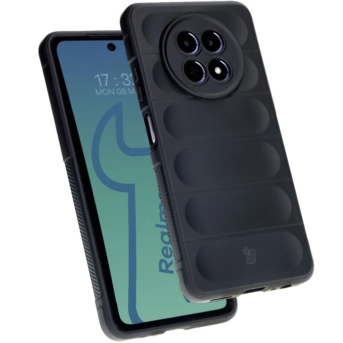 Etui Bizon Tur do Realme 12/12X 5G Black
