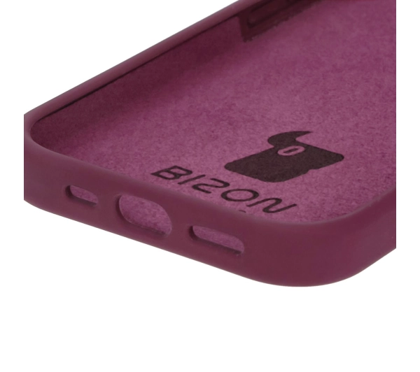 Bizon Silikonowe Soft do iPhone 16 Pro Ciemno-fioletowy