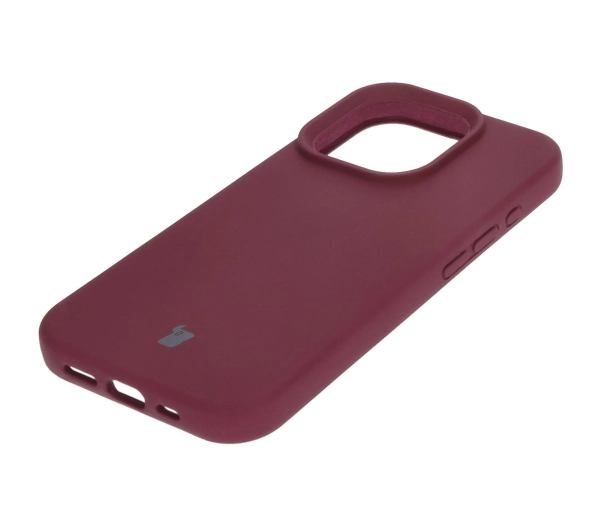 Bizon Silikonowe Soft do iPhone 16 Pro Ciemno-fioletowy