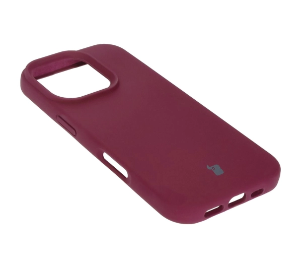 Bizon Silikonowe Soft do iPhone 16 Pro Ciemno-fioletowy