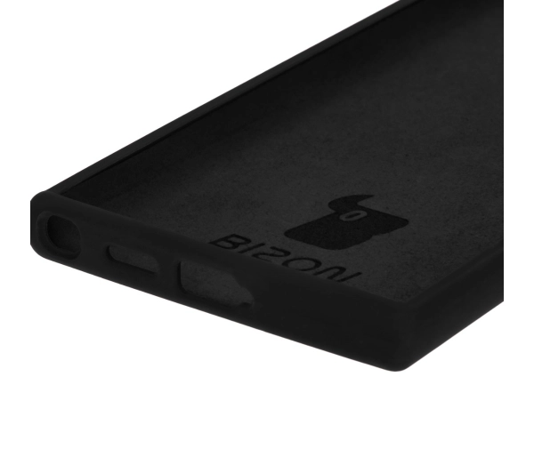 Bizon Silikonowe Soft do Galaxy S24 Ultra Czarny