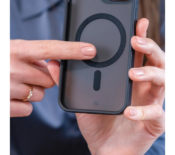3mk Smoke MagCase do iPhone 16e Czarny