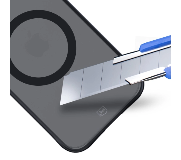 3mk Smoke MagCase do iPhone 16e Czarny
