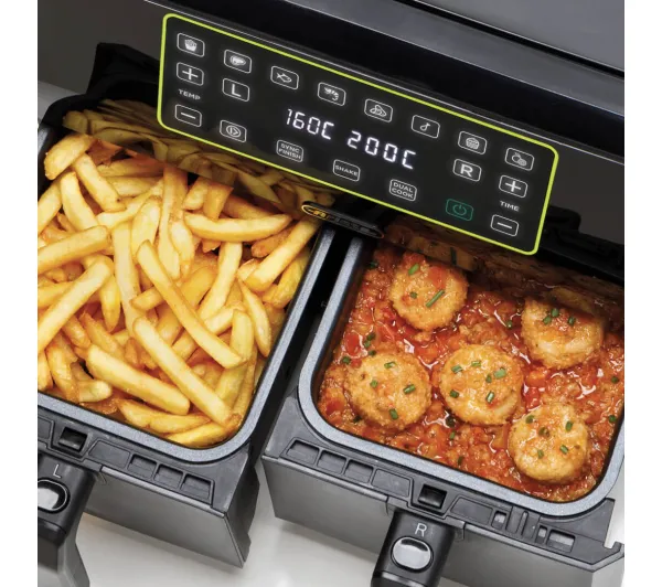 Ariete Air Fryer Dual 4623/00 1700W 8l - Kup na Raty - RRSO 0%