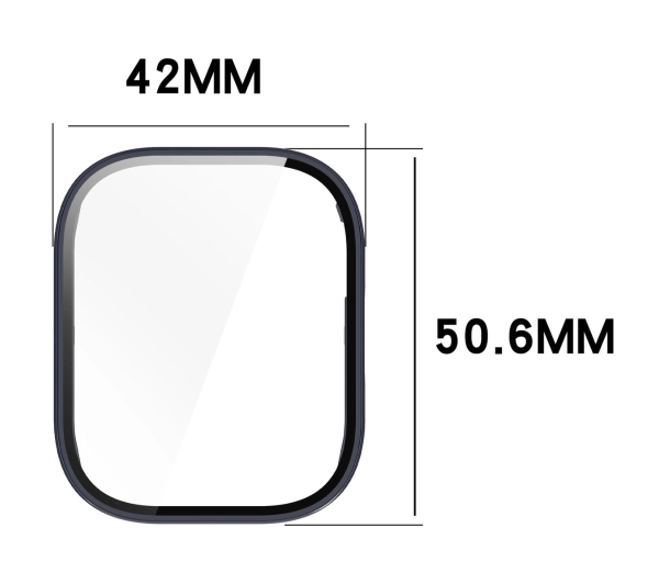 Bizon ze szkłem do Xiaomi Redmi Watch 5 Lite Niebieski