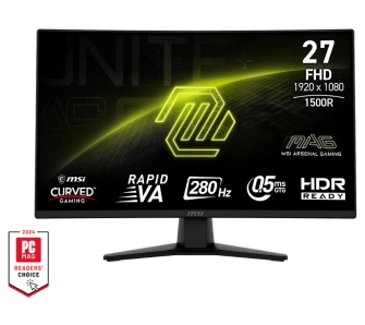 Monitor MSI MAG 274CXF 27" Full HD Rapid VA 280Hz 0,5ms Gamingowy