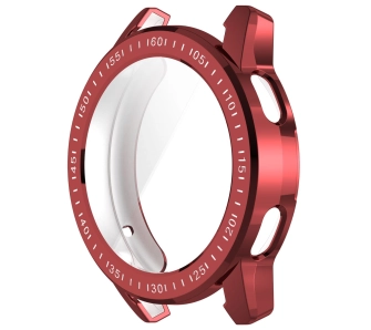 Nakładka na tarczę Bizon Felipe do Xiaomi Watch S3 47mm Czerwone