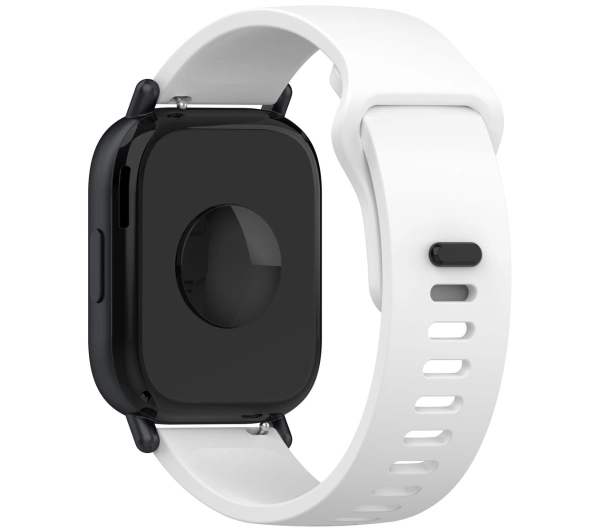 Bizon Strap Watch Silicone Pro H QuickRelease 22mm Biały