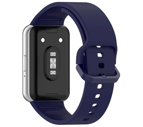 Bizon Strap Watch Silicone do Galaxy Fit 3 Granatowy