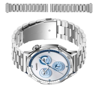 Bizon ze stali nierdzewnej Aura QuickRelease 22mm Srebrny