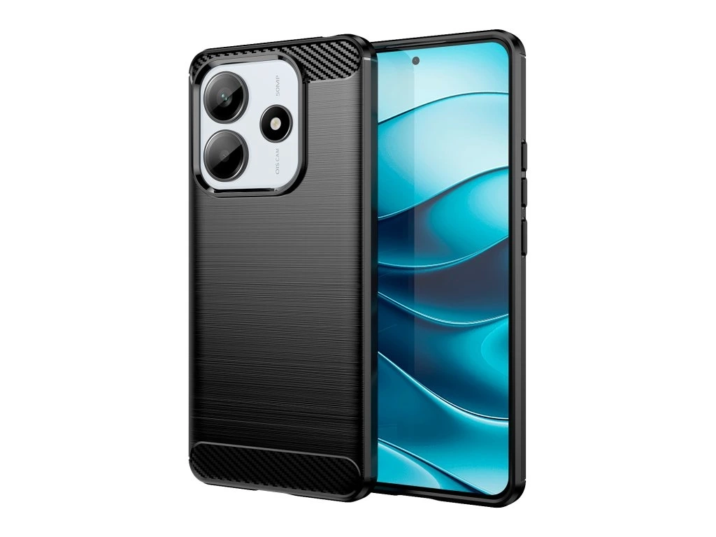 Etui Winner WG Carbon do Xiaomi Redmi Note 14 5G Czarny