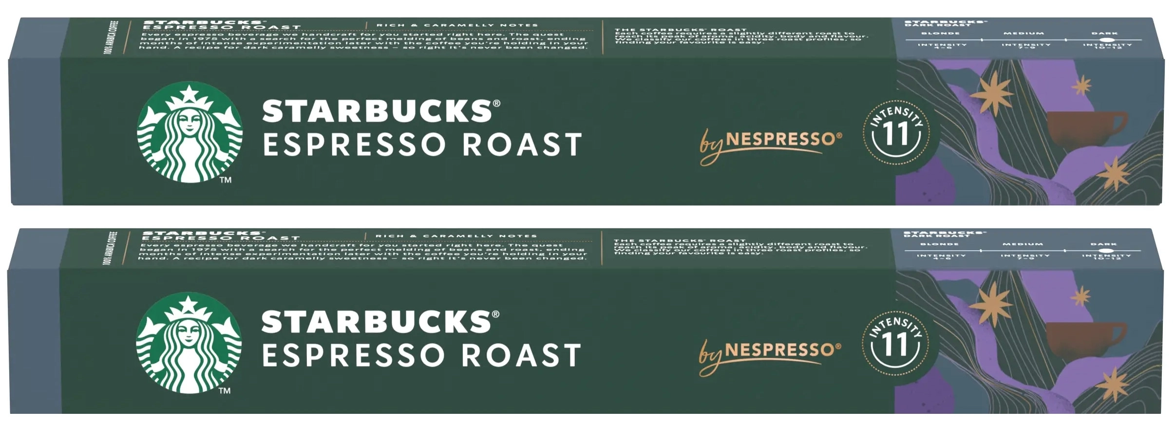 Kapsułki Starbucks Nespresso Espresso Roast 20szt.