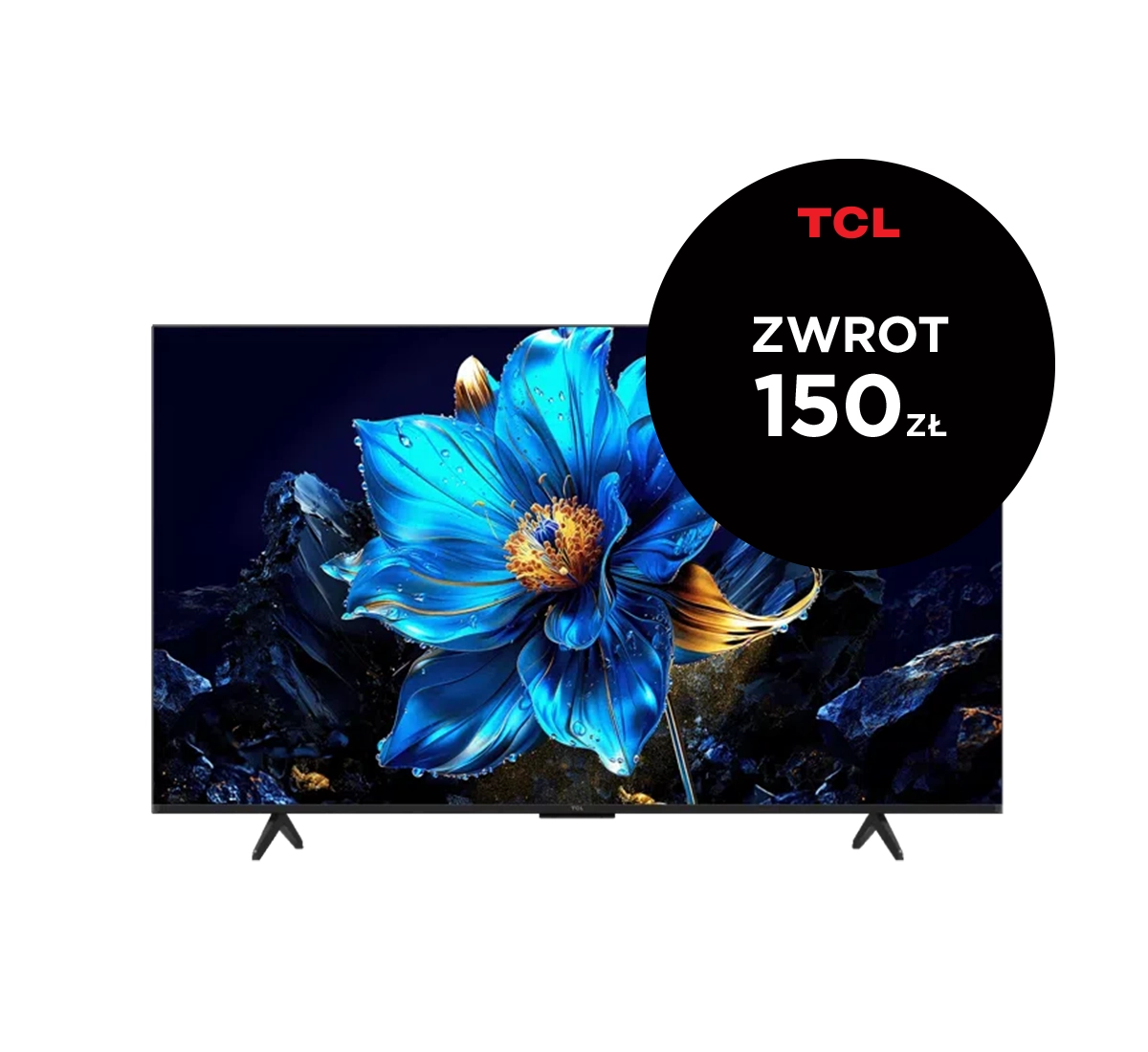 Telewizor TCL 55P7K 55" QLED 4K Google TV Dolby Vision Dolby Atmos HDMI 2.1 DVB-T2