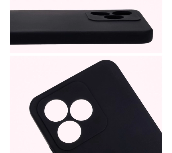 Bizon Silikonowe Soft do Realme Note 50/Realme C53/C51 Czarny