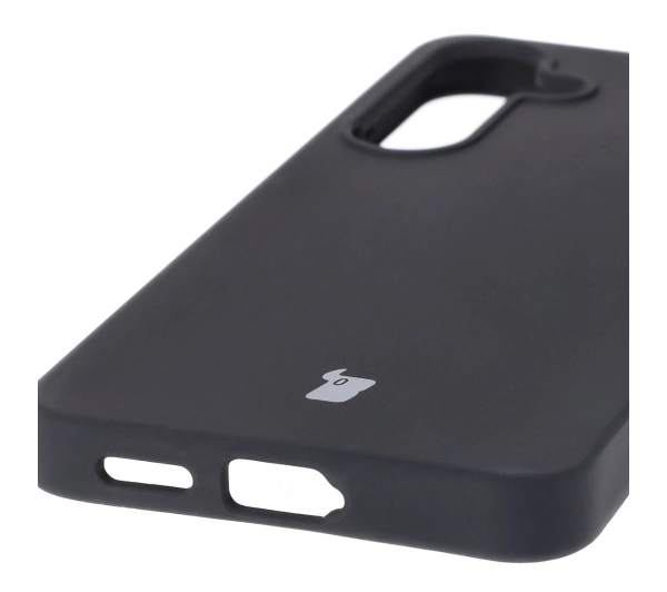 Bizon Silikonowe Soft do Galaxy S25 Czarny