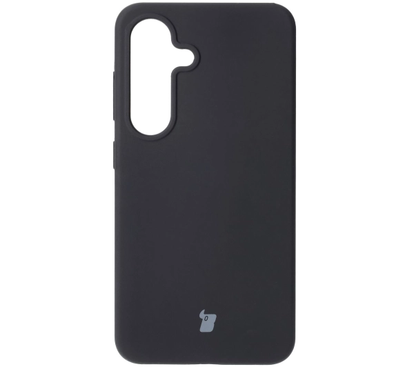 Bizon Silikonowe Soft do Galaxy S25 Czarny