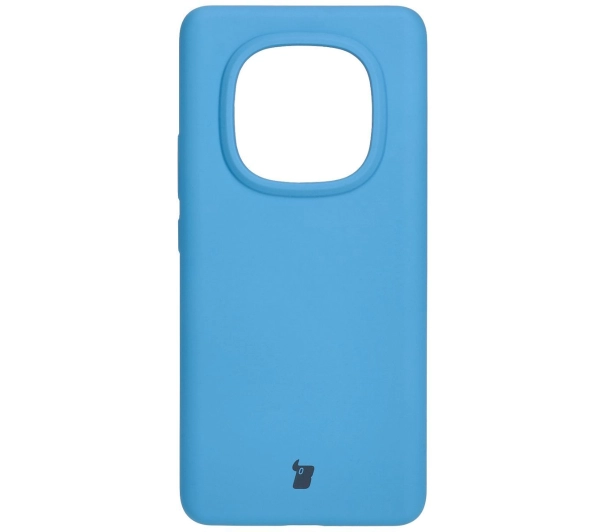 Bizon Silikonowe Soft do Xiaomi Redmi Note 14 Pro 5G/Poco X7 Niebieski