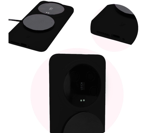 Bizon Silikonowe Soft do Xiaomi 14 Ultra Czarny