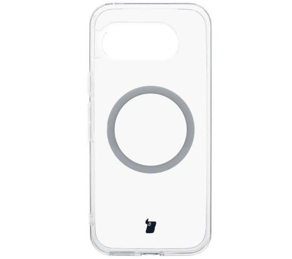 Bizon CrystalO z MagSafe do Google Pixel 9a Przezroczyste