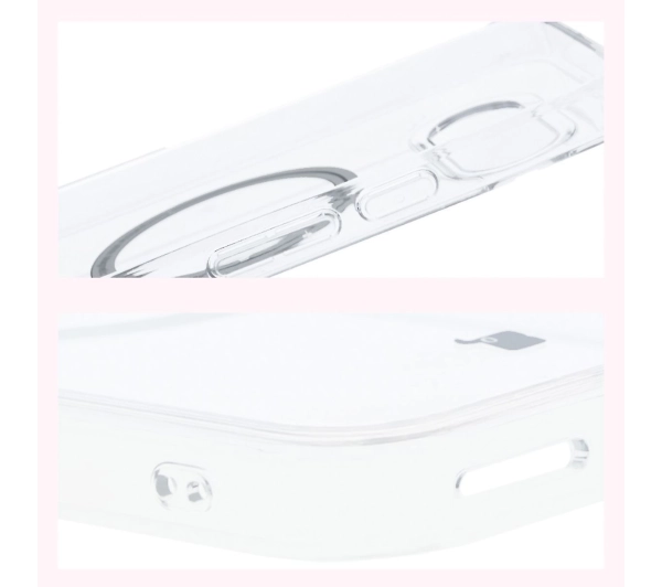 Bizon CrystalO z MagSafe do Google Pixel 9a Przezroczyste