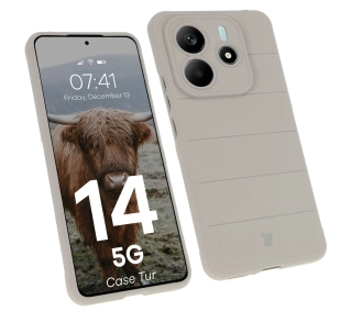 Bizon Tur do Xiaomi Redmi Note 14 5G Jasnoszary