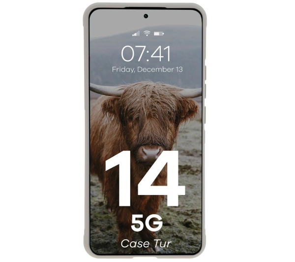 Bizon Tur do Xiaomi Redmi Note 14 5G Jasnoszary