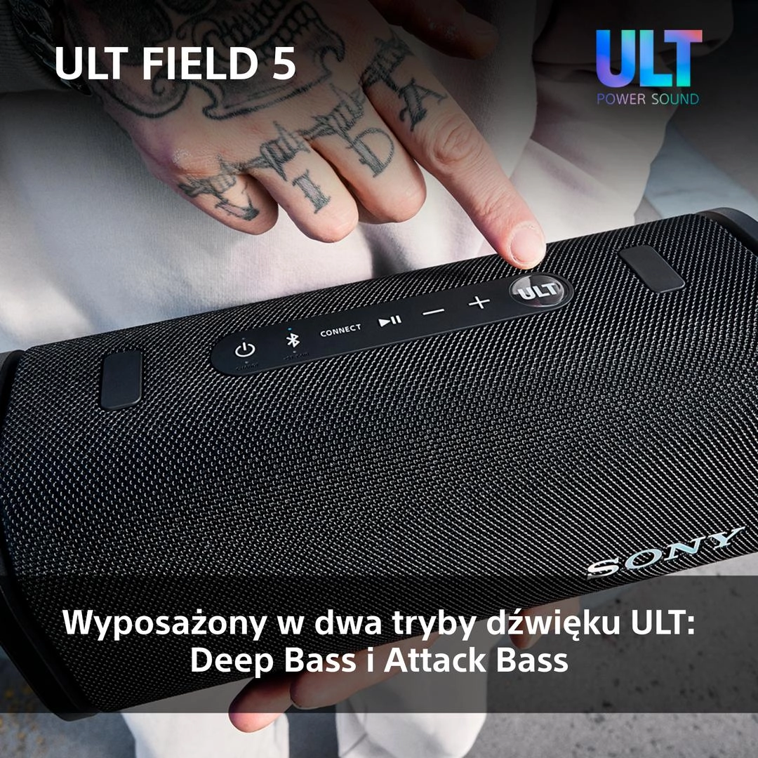 Głośnik Bluetooth Sony ULT Field 5 SRS-ULT50W Biały