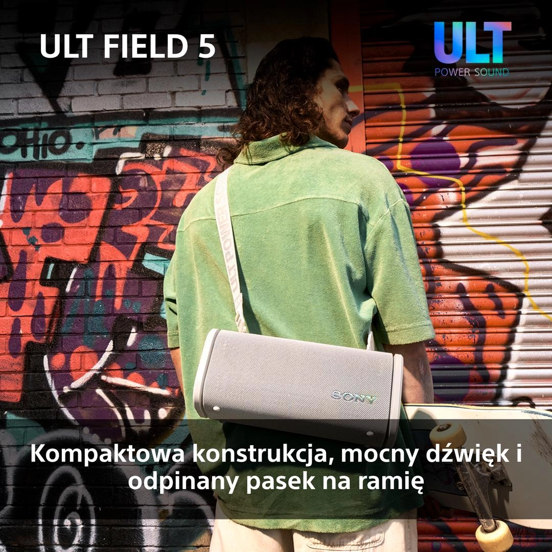 Głośnik Bluetooth Sony ULT Field 5 SRS-ULT50W Biały