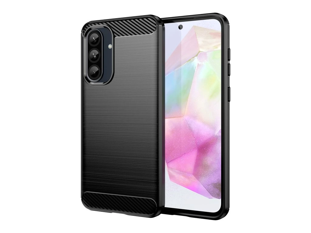 Etui Winner WG Carbon do Galaxy A36/56 Czarny