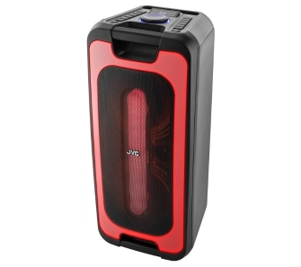 Power Audio JVC XS-EP424B 140W Bluetooth Radio FM Mikrofon Karaoke Czarny