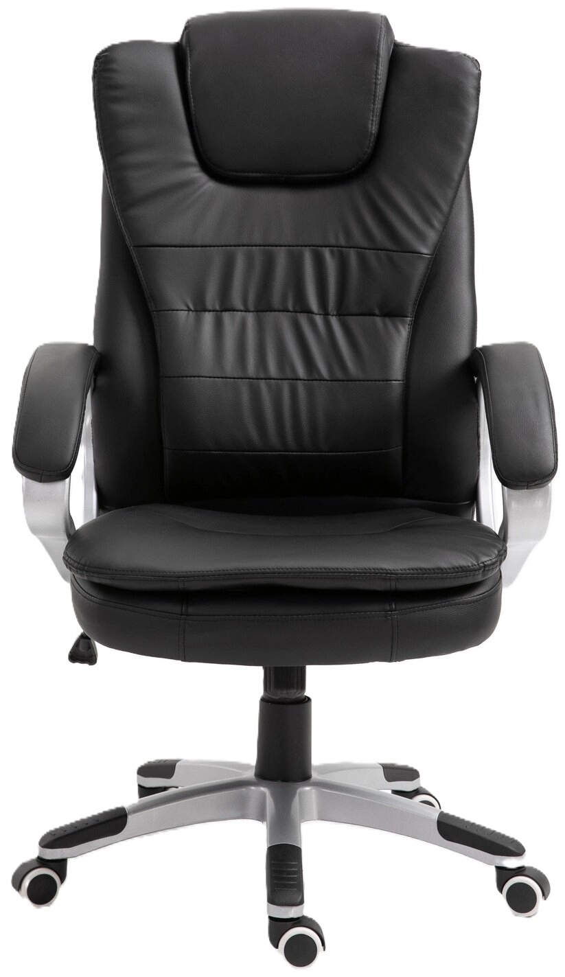 Fotel ActiveJet YK7304 Biurowy do 120kg Skóra ECO Czarny