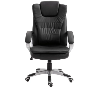 Fotel ActiveJet YK7304 Biurowy do 120kg Skóra ECO Czarny