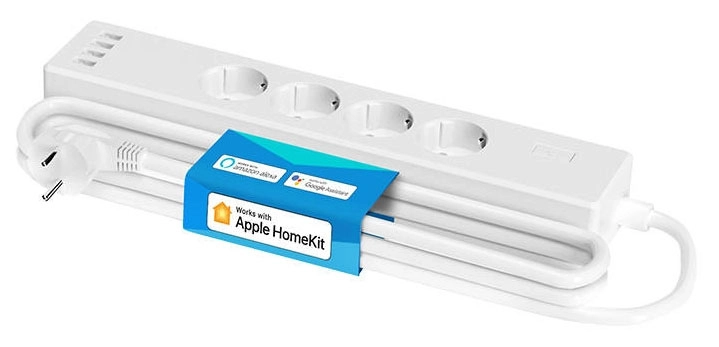 Przedłużacz Meross MSS425FHK(EU) Wi-Fi 4x AC 4x USB-A