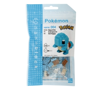 Model do składania Bandai Nanoblock Pokemon - Squirtle