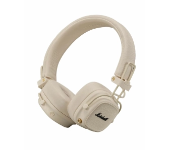 Słuchawki bezprzewodowe Marshall Major V Cream Nauszne Bluetooth 5.3 Kremowy